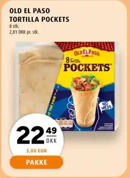 Scandinavian Park Old El Paso Tortilla pockets tilbud
