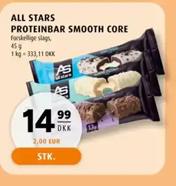 Scandinavian Park All Stars proteinbar smooth core tilbud