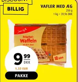 Scandinavian Park Vafler med æg tilbud