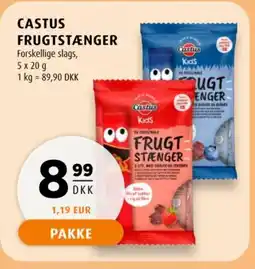 Scandinavian Park Castus frugtstænger tilbud