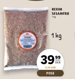 Scandinavian Park Rexim sesamfrø tilbud