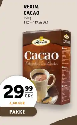 Scandinavian Park Rexim cacao tilbud