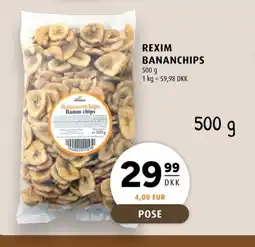 Scandinavian Park Rexim bananchips tilbud