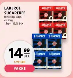 Scandinavian Park Läkerol sugarfree tilbud