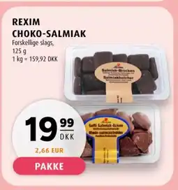 Scandinavian Park Rexim choko-salmiak tilbud