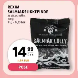 Scandinavian Park Rexim salmiakslikkepinde tilbud