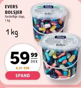 Scandinavian Park Evers bolsjer tilbud
