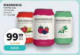 Scandinavian Park Rekorderlig tilbud