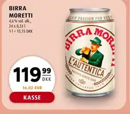 Scandinavian Park Birra Moretti tilbud