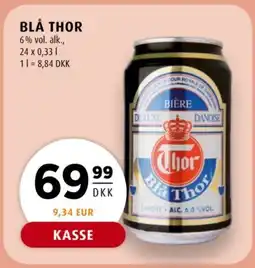 Scandinavian Park Blå Thor tilbud
