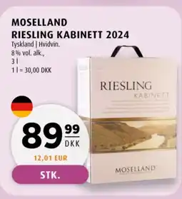 Scandinavian Park Moselland Riesling kabinett 2024 tilbud
