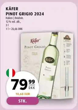 Scandinavian Park Käfer Pinot grigio 2024 tilbud