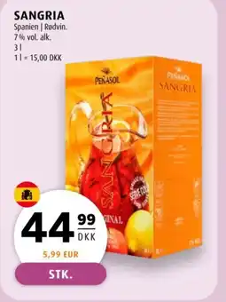 Scandinavian Park Sangria tilbud