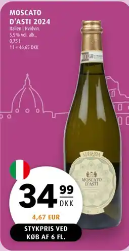 Scandinavian Park Moscato D'asti 2024 tilbud