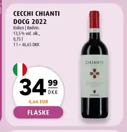 Scandinavian Park Cecchi chianti DOCG 2022 tilbud