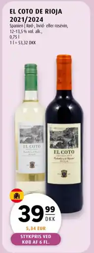 Scandinavian Park El Coto de rioja 2021/2024 tilbud