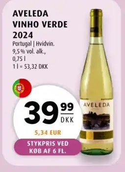 Scandinavian Park Aveleda Vinho verde 2024 tilbud