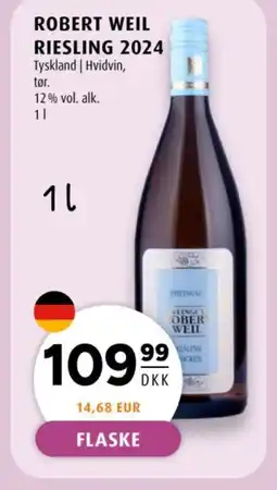 Scandinavian Park Robert Weil Riesling 2024 tilbud
