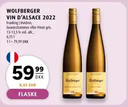 Scandinavian Park Wolfberger Vin d'alsace 2022 tilbud