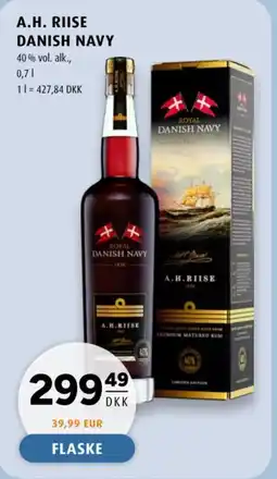 Scandinavian Park A.H. Riise danish navy tilbud