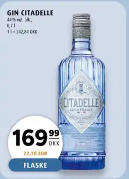 Scandinavian Park Gin Citadelle tilbud