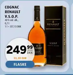 Scandinavian Park Cognac Renault V.S.O.P. tilbud