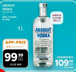 Scandinavian Park Absolut vodka tilbud