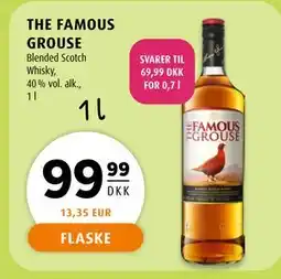 Scandinavian Park THE FAMOUS GROUSE Blended Scotch Whisky tilbud