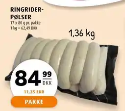 Scandinavian Park RINGRIDERPØLSER tilbud
