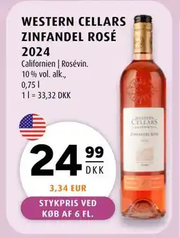 Scandinavian Park WESTERN CELLARS ZINFANDEL ROSÉ 2024 tilbud