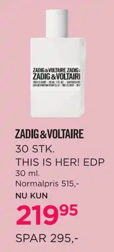 Salling 30 STK. THIS IS HER! EDP tilbud