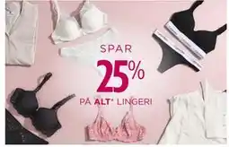 Salling SPAR 25% PÅ ALT * LINGERI tilbud