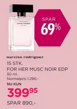 Salling 15 STK. FOR HER MUSC NOIR EDP tilbud