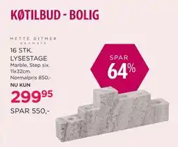 Salling 16 STK. LYSESTAGE tilbud