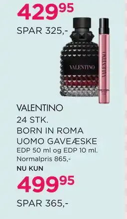 Salling 24 STK. BORN IN ROMA UOMO GAVEÆSKE tilbud