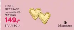 Salling 10 STK. ØRERINGE tilbud