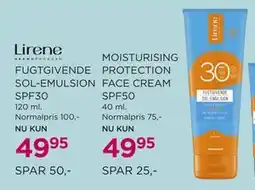 Salling FUGTGIVENDE SOL- EMULSION SPF30 tilbud