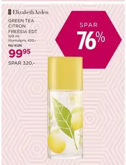 Salling GREEN TEA CITRON FREESIA EDT tilbud