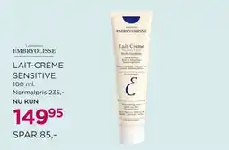 Salling LAIT-CRÈME SENSITIVE tilbud