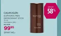 Salling EUPHORIA MEN DEODORANT STICK tilbud
