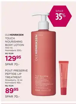 Salling TOUCH NOURISHING BODY LOTION tilbud