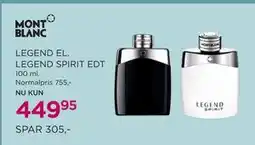 Salling LEGEND EL. LEGEND SPIRIT EDT tilbud