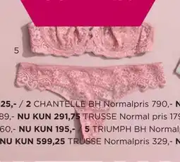 Salling TRIUMPH BH tilbud