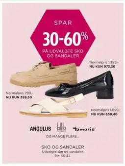 Salling SKO OG SANDALER tilbud