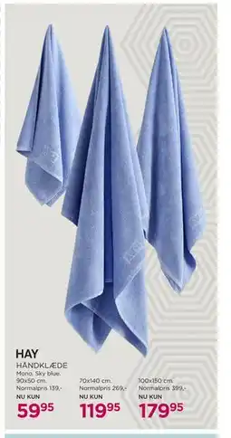 Salling HÅNDKLÆDE tilbud