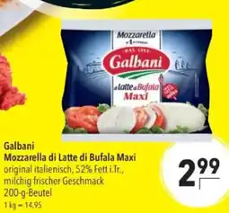 Citti Galbani Mozzarella di Latte di Bufala Maxi tilbud