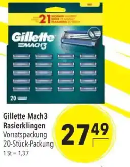 Citti Gillette Mach3 Rasierklingen tilbud