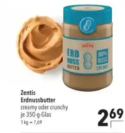 Citti Zentis Erdnussbutter tilbud