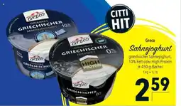 Citti Greco Sahnejoghurt tilbud