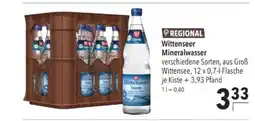 Citti Wittenseer mineralwasser tilbud